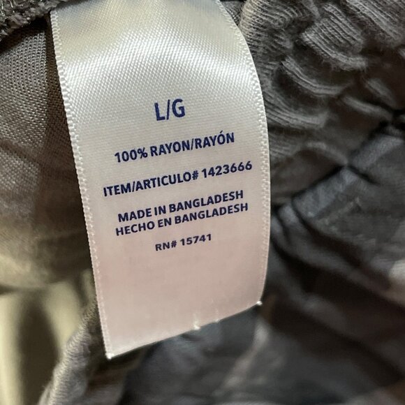 Splendid Women's Camo Jogger Pants Pull-on Green Size L Large - Picture 5 of 6